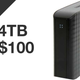 Illustration for article titled 4TB External Drive for $100. Yes, Really.